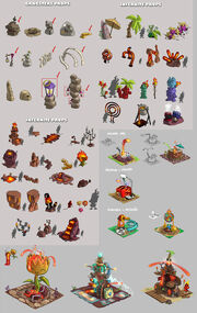 Calling all mixels concept art