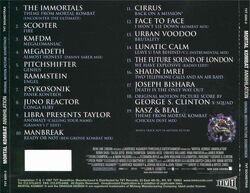 Mortal Kombat Annihilation Soundtrack Back