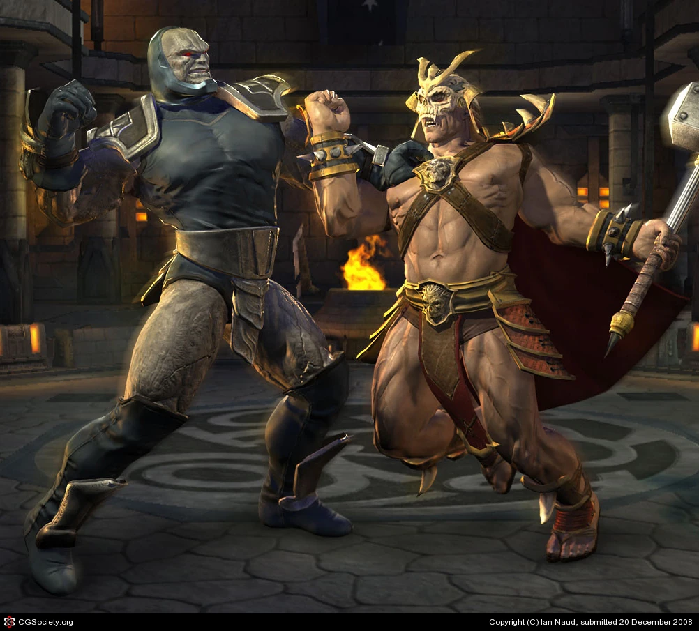 Image 1 Dark VS.Shao Kahn.jpg Mortal Kombat Wiki FANDOM powered
