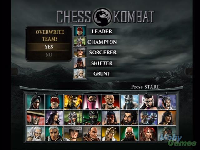 mortal kombat chess combat
