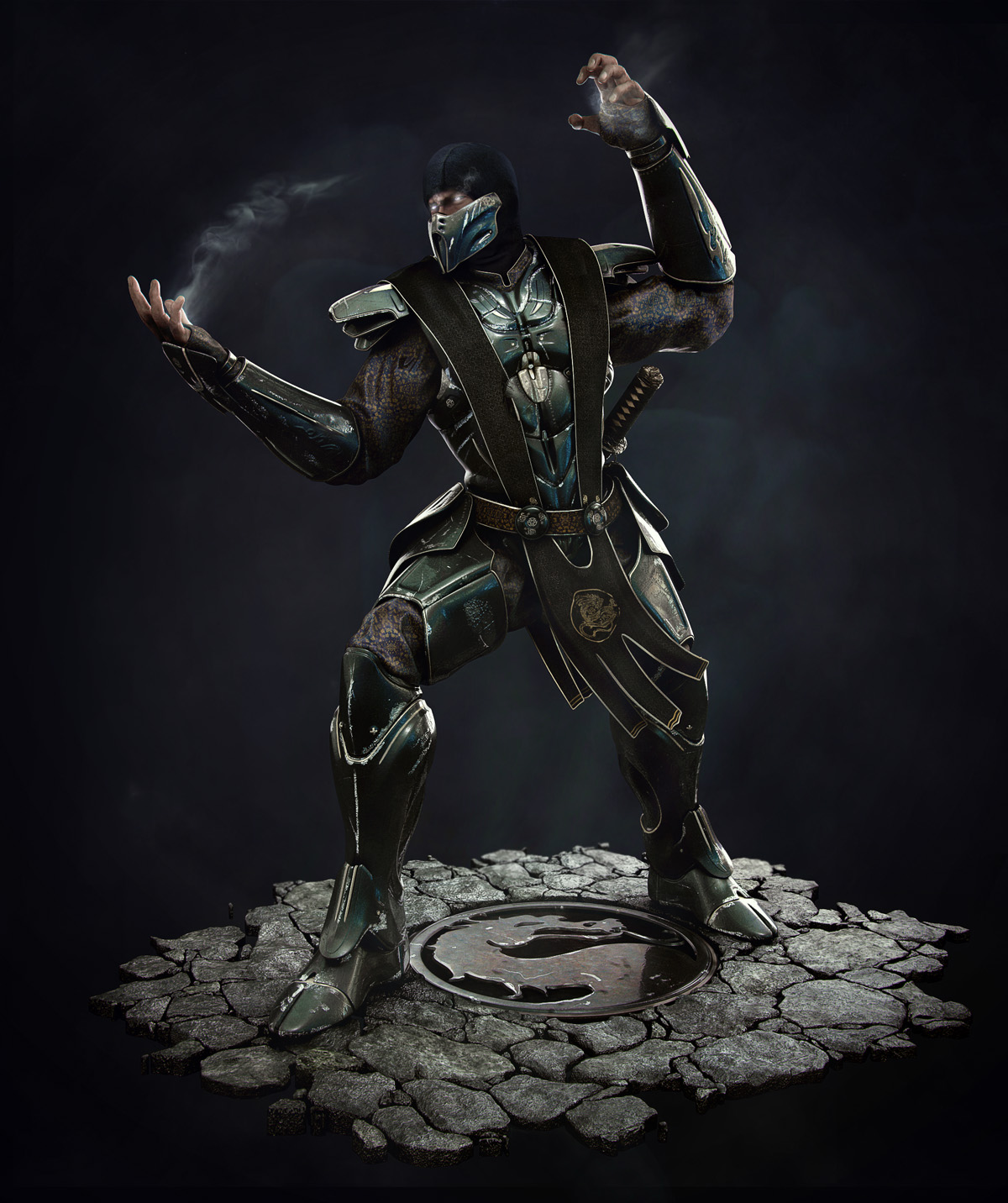 Mortal Kombat X Smoke Wallpaper 47176 Movieweb