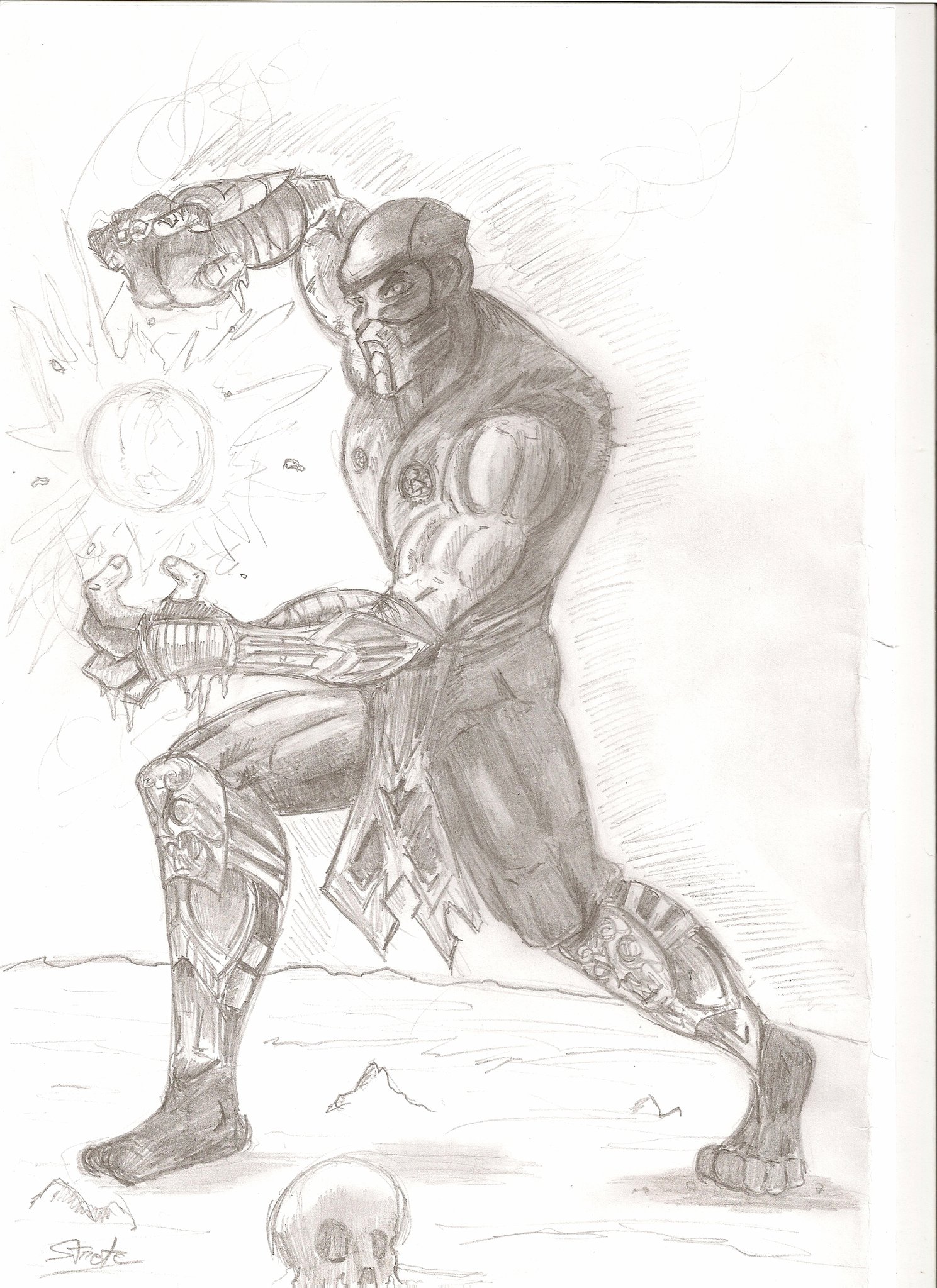 Image - Sub Zero drawing.jpg | Mortal Kombat Wiki | FANDOM powered by Wikia