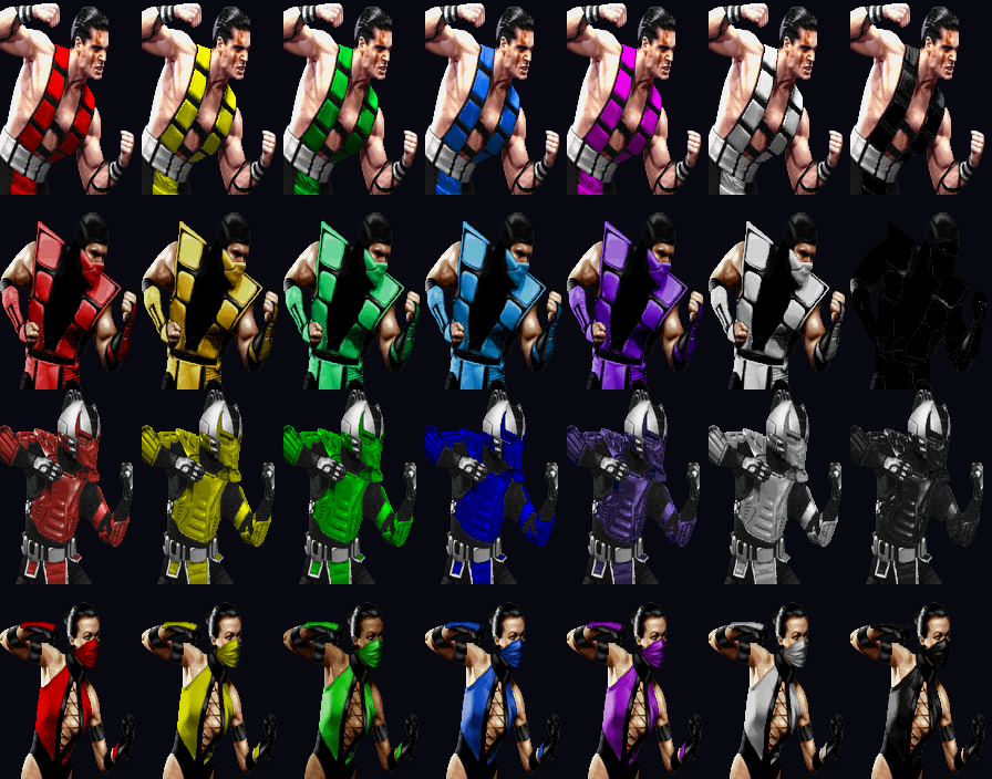 palette swap ninjas