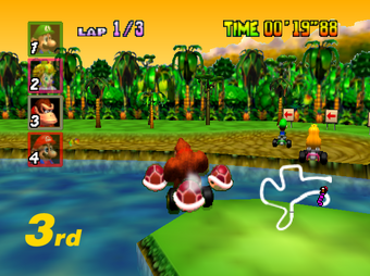 Dk S Jungle Parkway Mario Kart World Records Wiki Fandom