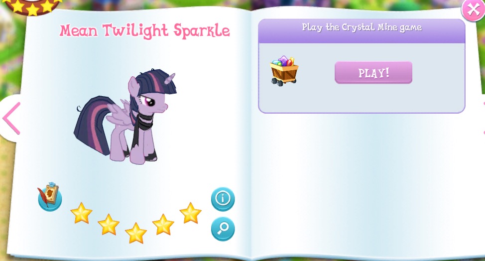 Mean Twilight Sparkle | The My Little Pony Gameloft Wiki | Fandom