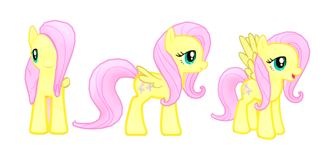 File:Fluttershy model.png