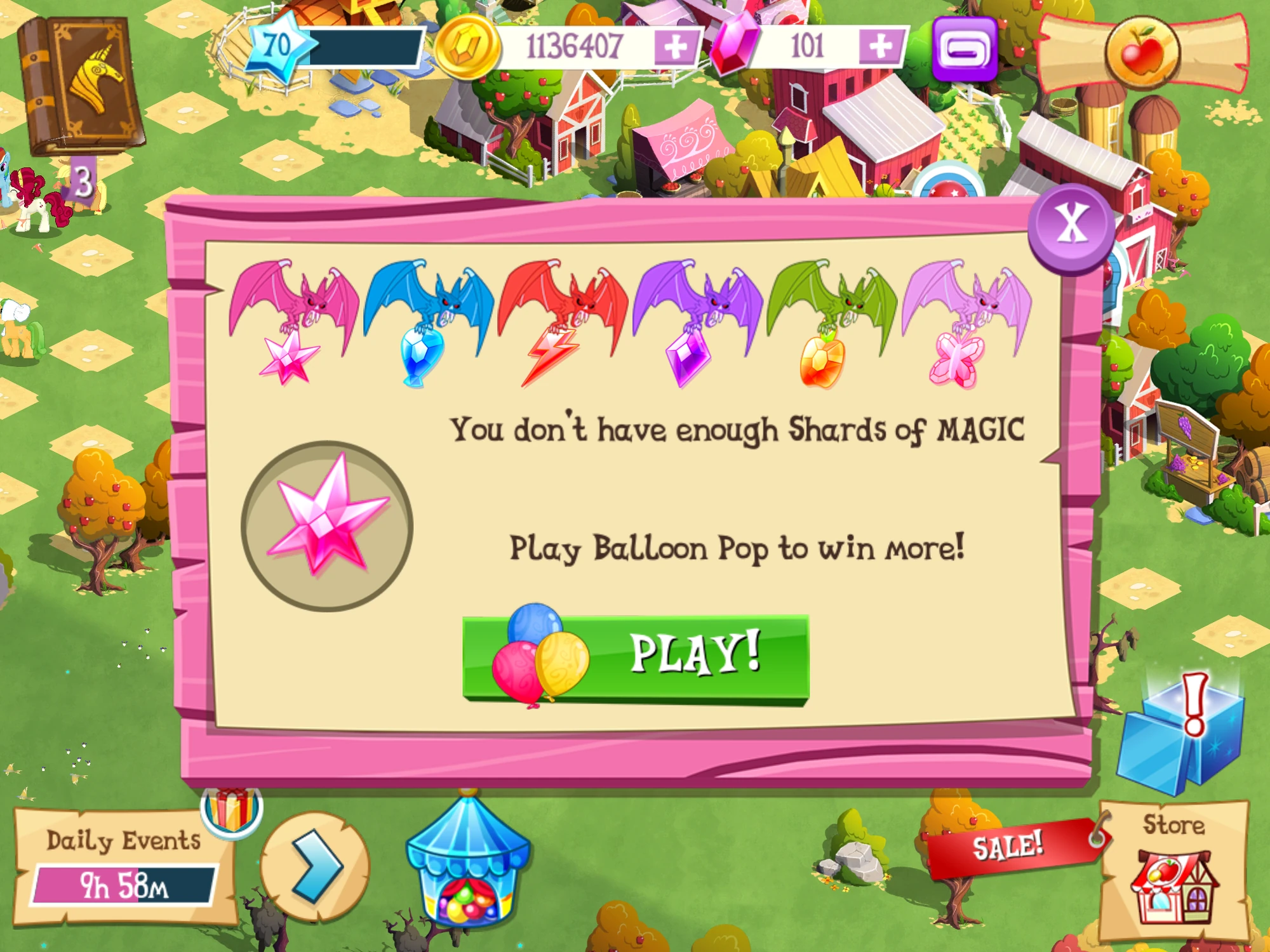 Vampire Fruit Bats  The My Little Pony Gameloft Wiki 