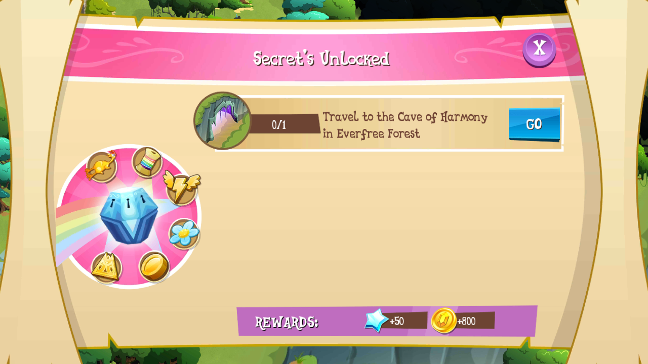 image secret s unlocked tasks png the my little pony gameloft