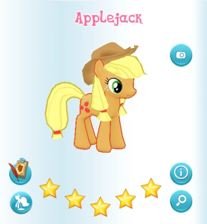 Applejack The My Little Pony Gameloft Wiki FANDOM powered by Wikia