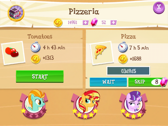 Pizzeria The My Little Pony Gameloft Wiki Fandom