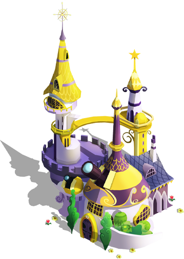 my little pony canterlot castle