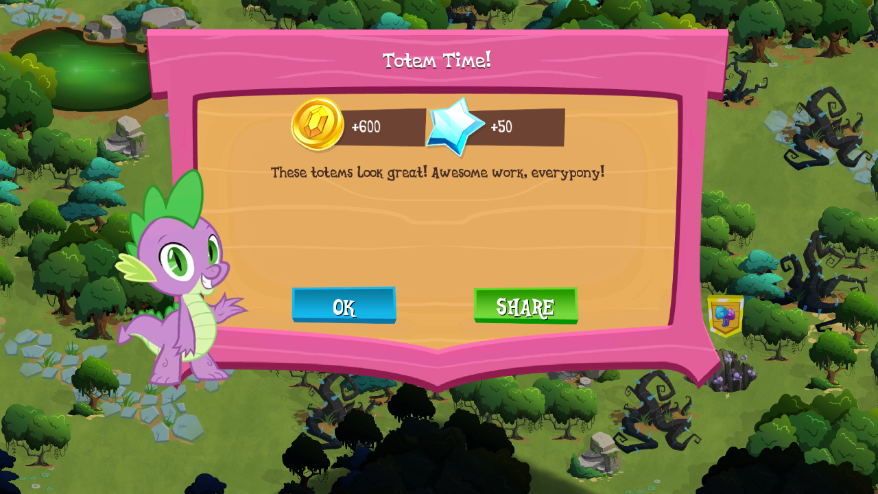 image totem time outro png the my little pony gameloft wiki