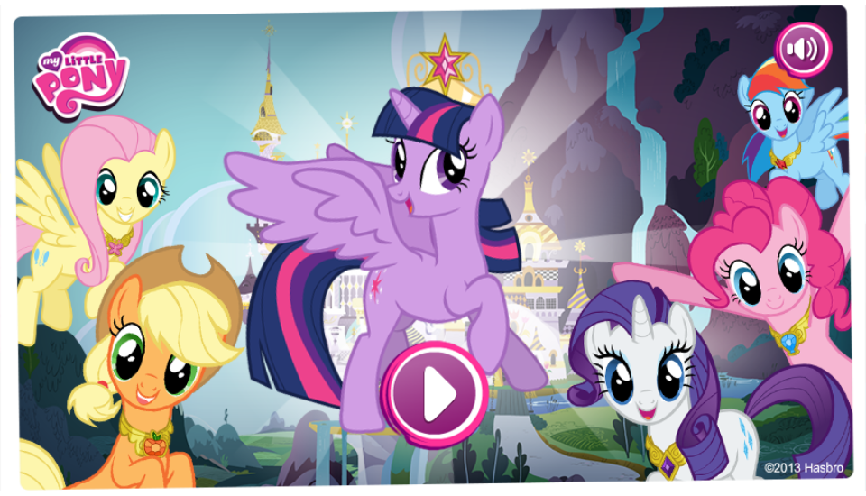 y little pony magic princess restore game