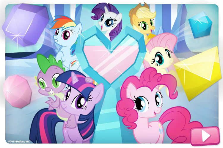 no touching my little pony game