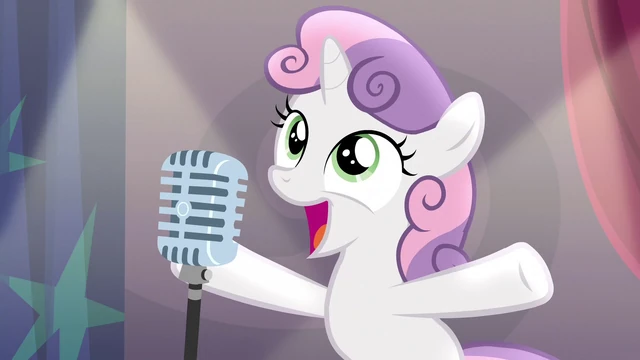 My Little Pony Sweetie Belle Singing