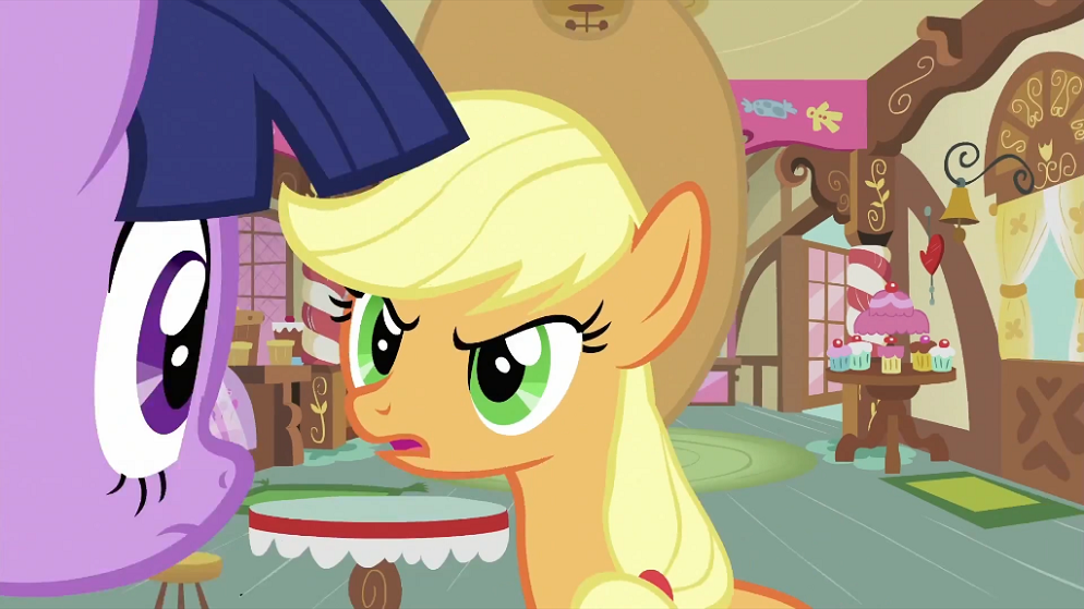 applejack angry at twilight wiki