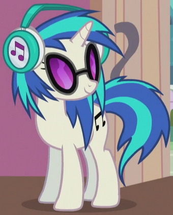 dj my little pony