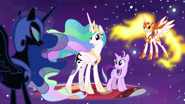 File:Celestia and Starlight trapped by Nightmare Moon and Daybreaker S7E10.png