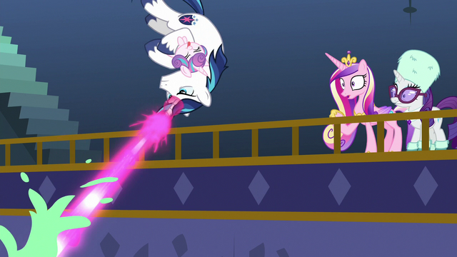 File:Shining Armor flips and blasts pudding MLPBGE.png