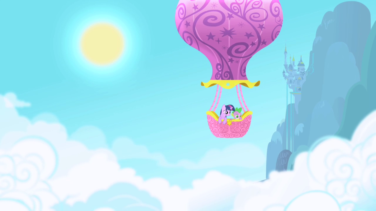 my little pony hot air balloon