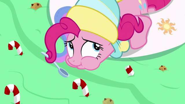 File:Pinkie Pie sampling the pudding MLPBGE.png
