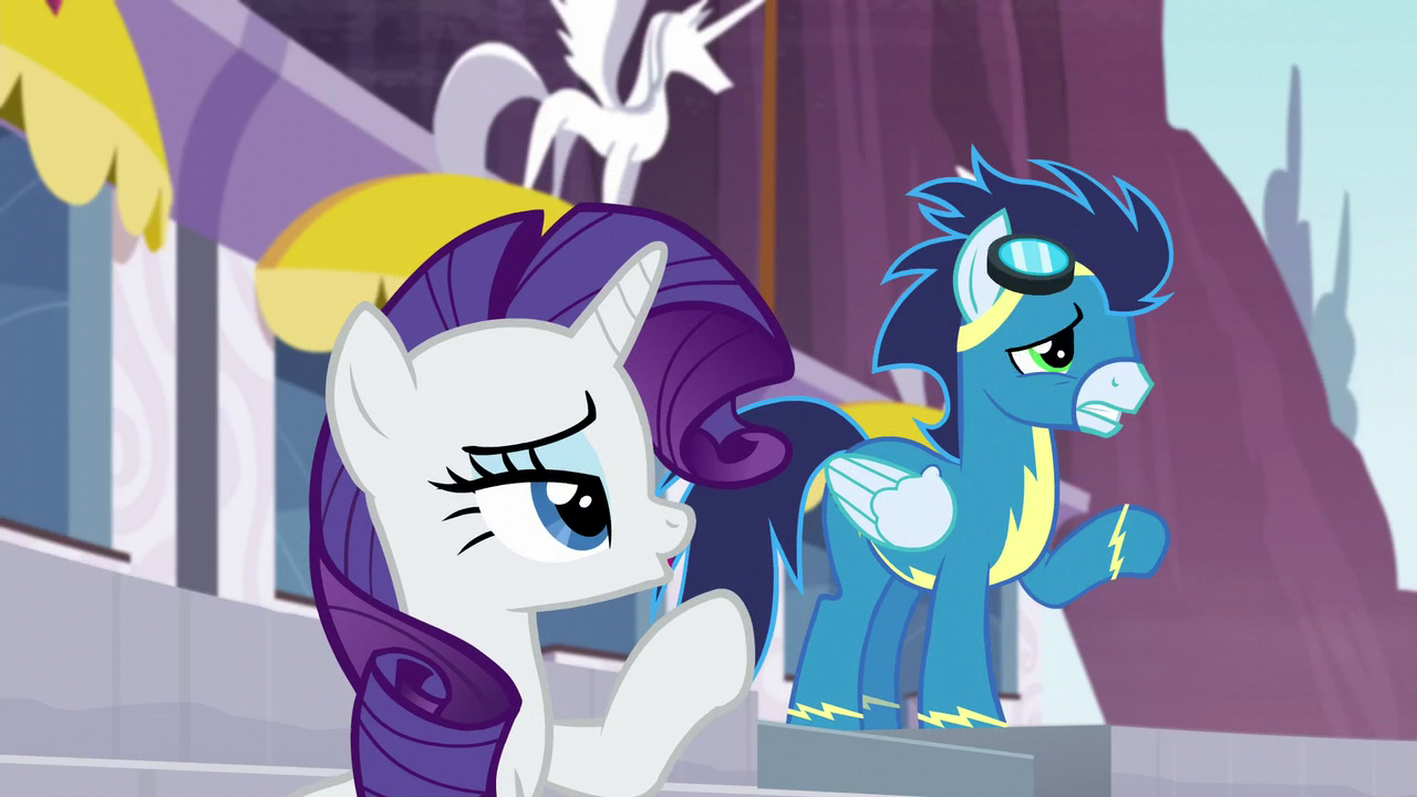 Image - Rarity shushes Soarin S5E15.png | My Little Pony ...