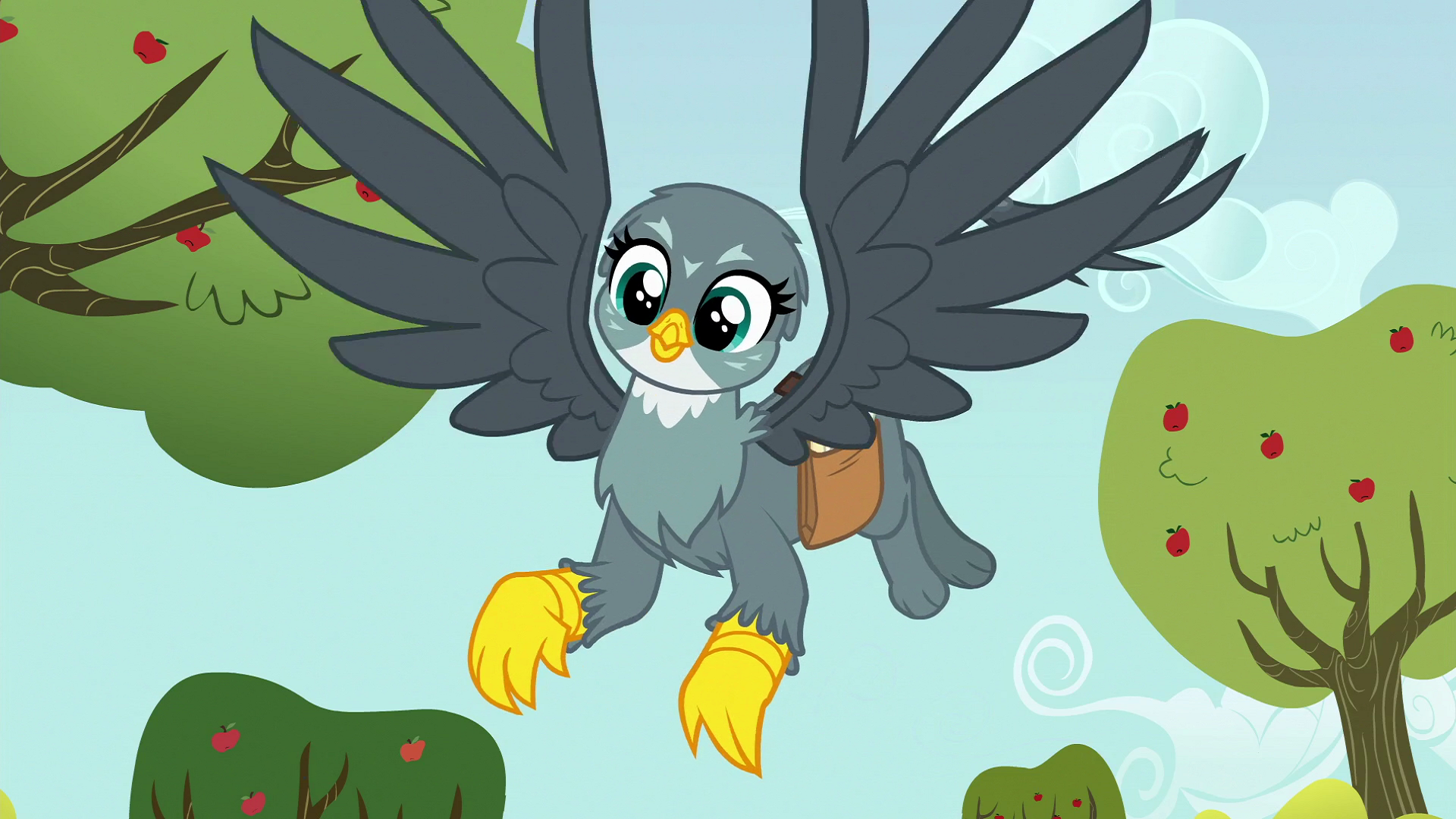 Welcome to equestria. MLP Gabby.