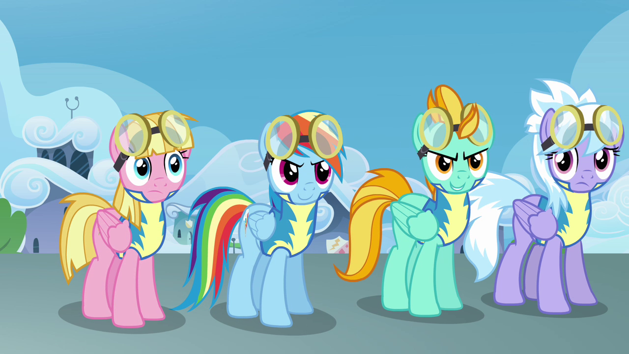 image pegasi hears spitfire s3e07 png my little pony friendship