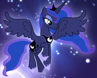 Putri Luna My Little Pony Wikia Fandom