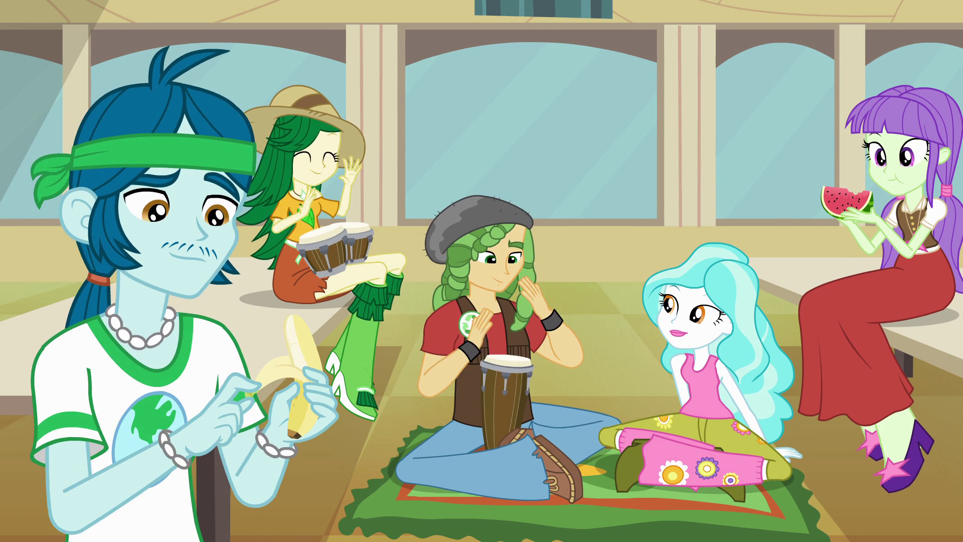 Imagen - Canterlot High School eco kids EG.png | My Little ...