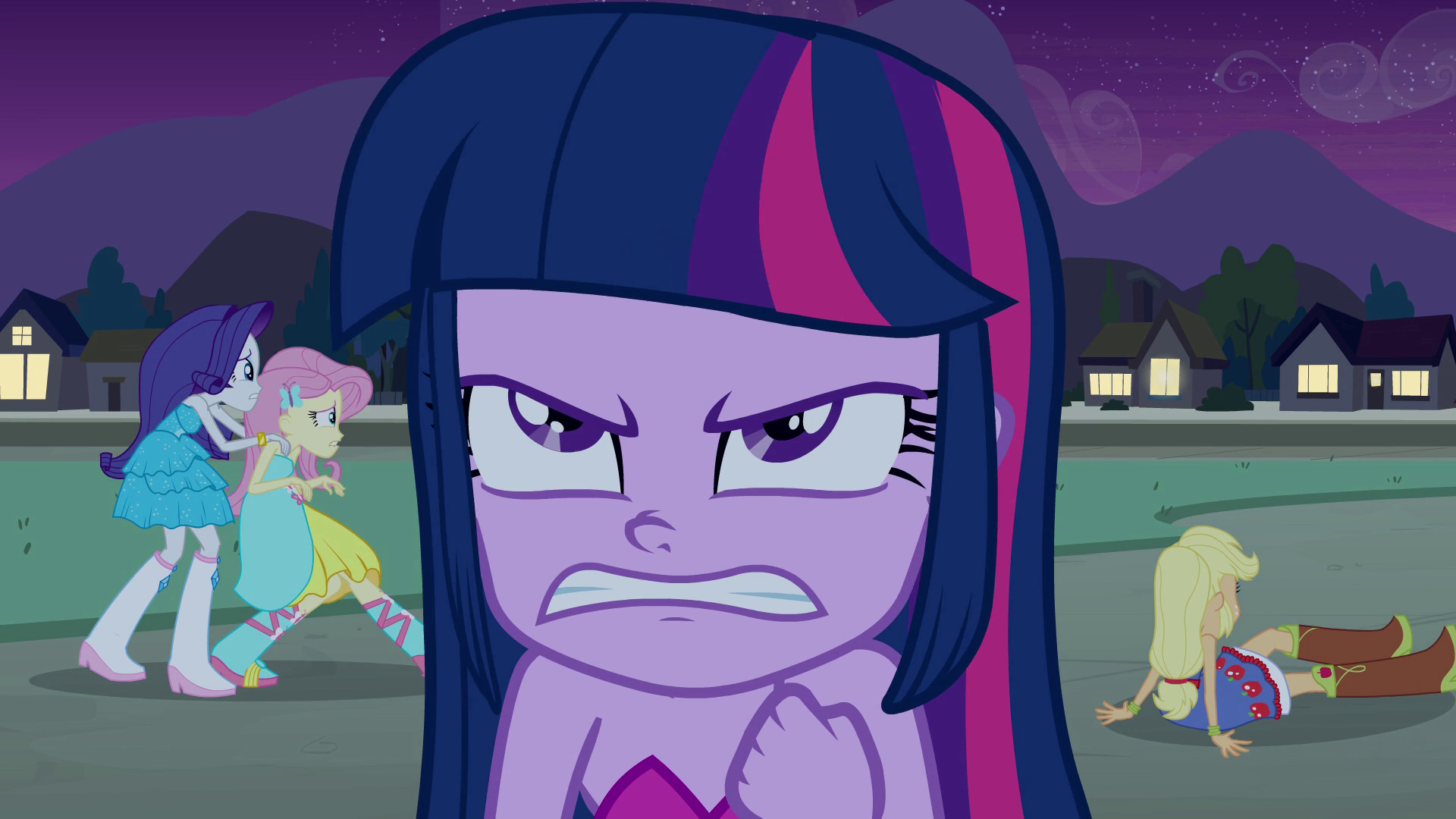 Imagen Twilight angry at Sunset EG.png My Little Pony La Magia de