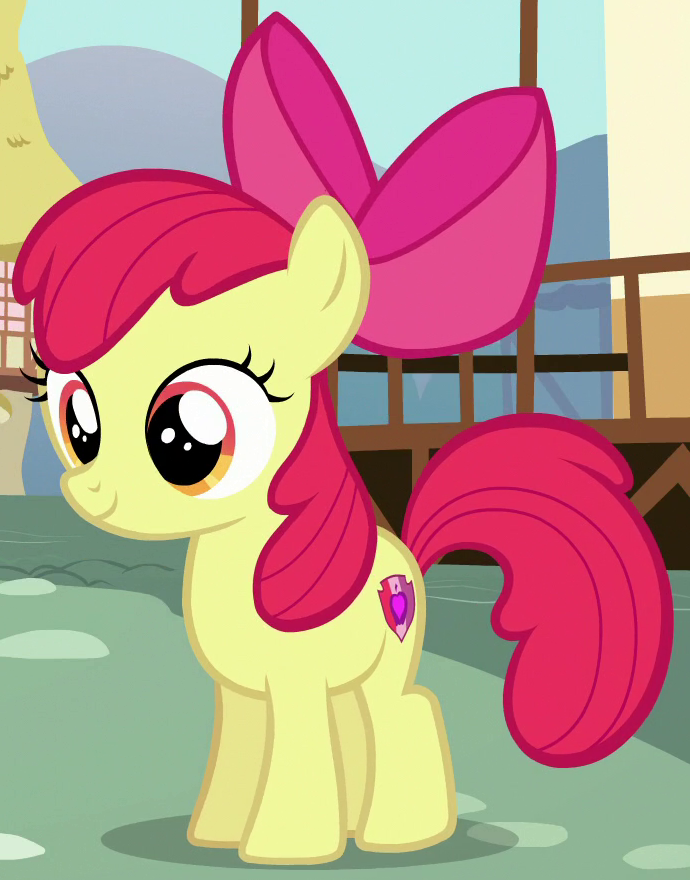 apple bloom my little pony