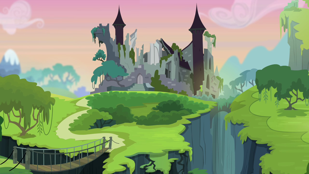 Castle Of The Two Sisters My Little Pony Friendship Is