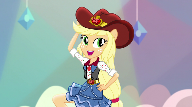 File:Applejack dancing to Dance Magic EGS1.png