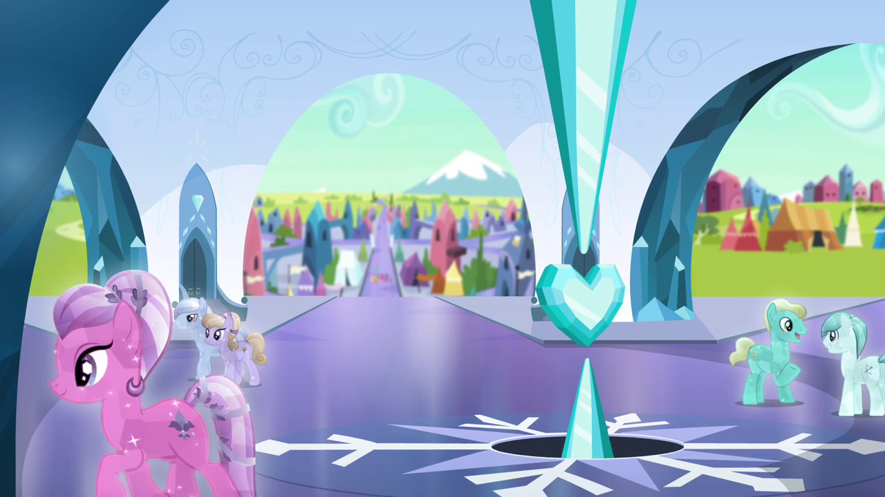 Mlp Przyjaźń To Magia Sezon 4 Obraz - S04E25 Przyjaciele z wizytą w Kryształowym Królestwie.png | My