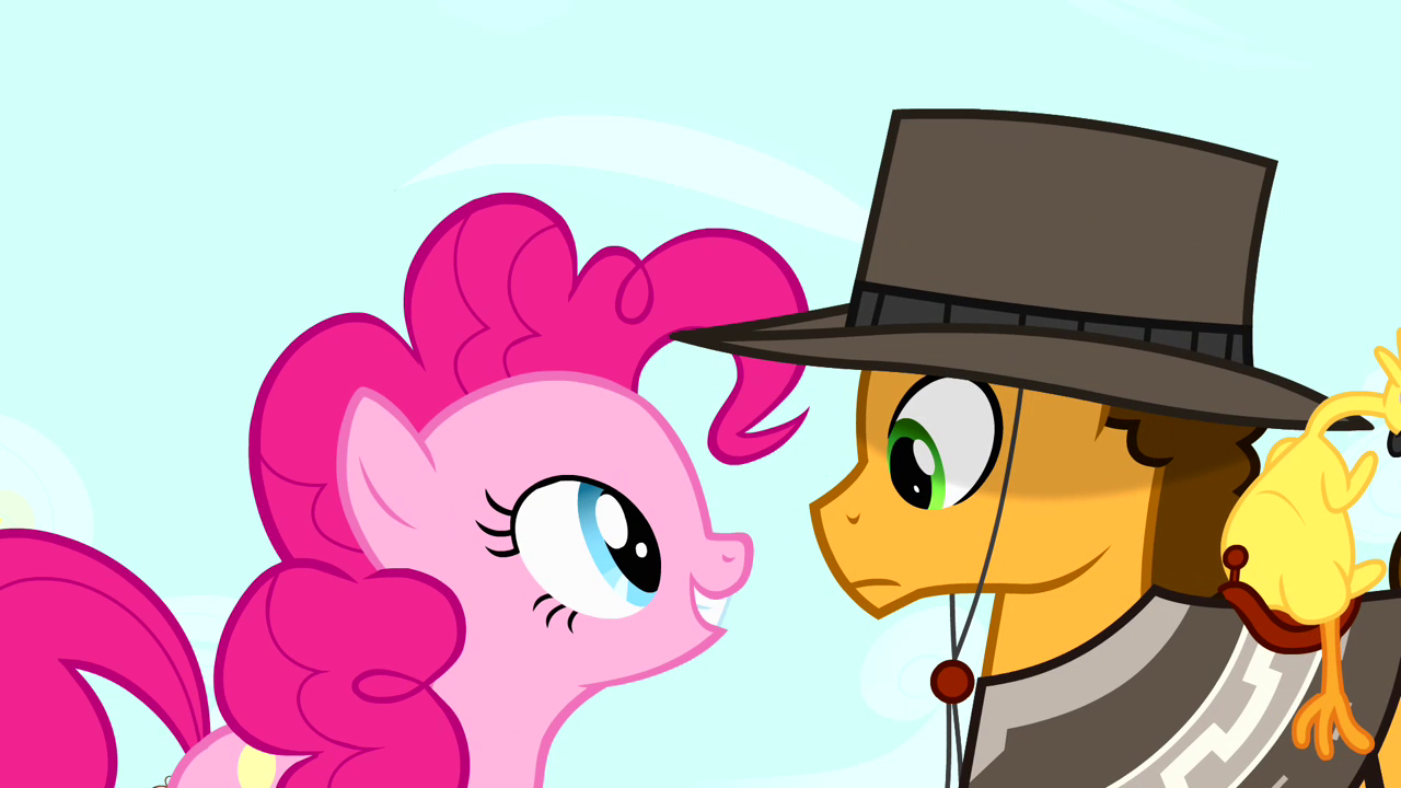 Image Pinkie Pie facing Cheese Sandwich S4E12.png My Little Pony Friendship is Magic Wiki