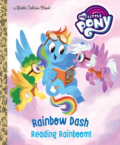 File:Rainbow Dash Reading Rainboom! cover.jpg