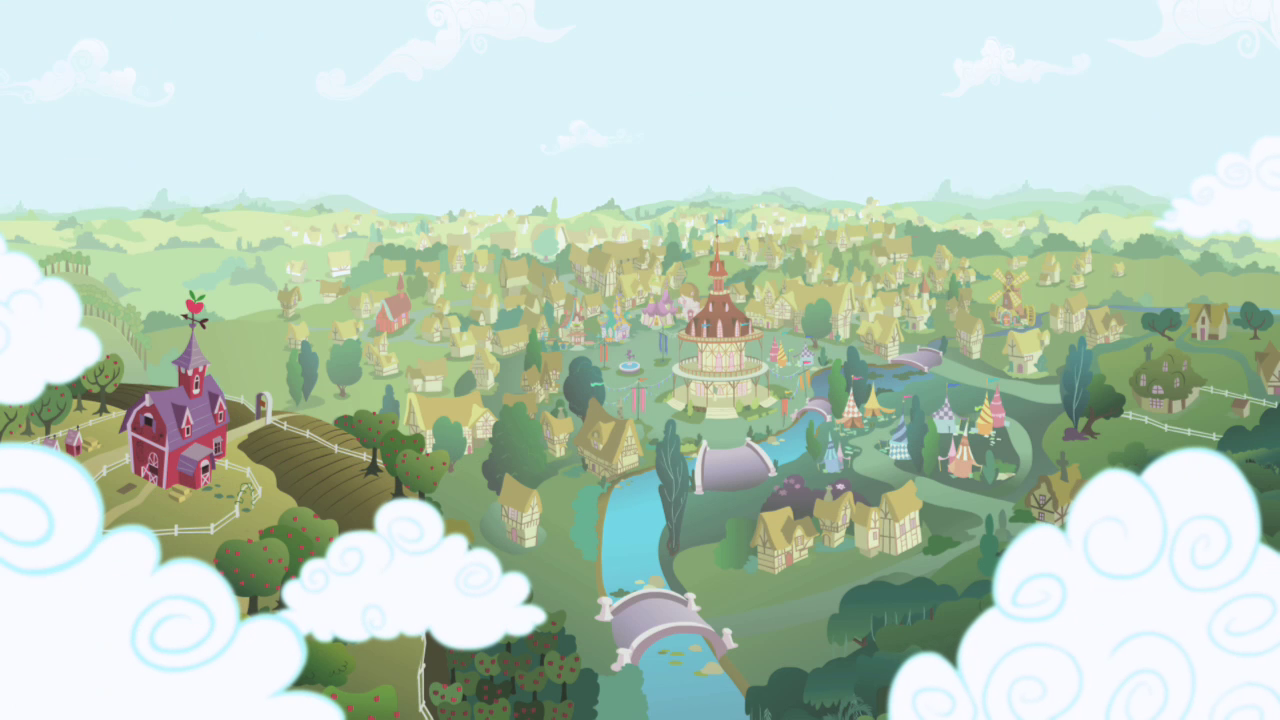 Ponyville  My Little Pony Friendship is Magic Wiki 