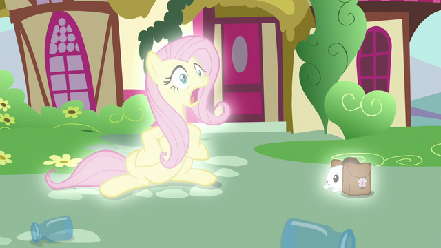 File:Fluttershy and Angel switch places S9E18.png