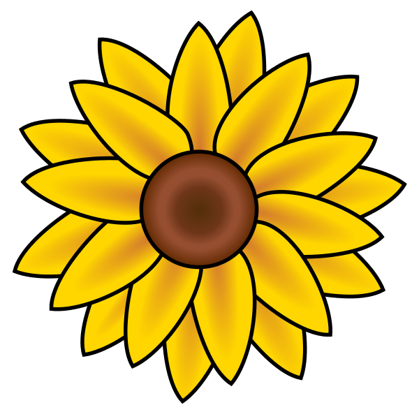 Free Free 62 Cute Sunflower Clipart Png SVG PNG EPS DXF File