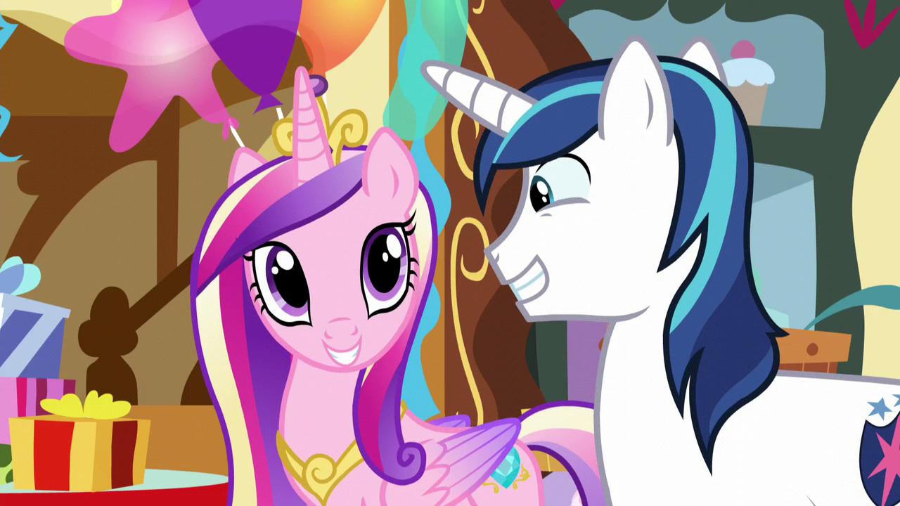 my little pony friendship is magic princess cadence and shining armor wedding day