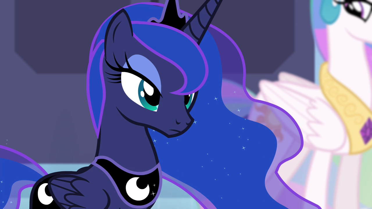 Image - Princess Luna with stoic expression S4E25.png  My 