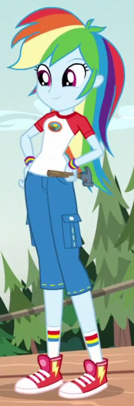 rainbow dash everfree