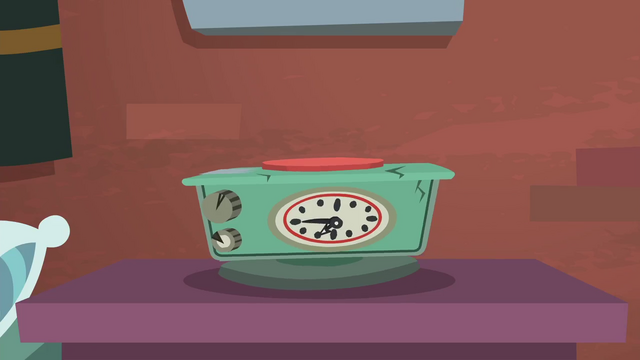 File:Sunset Shimmer's alarm clock going off SS6.png