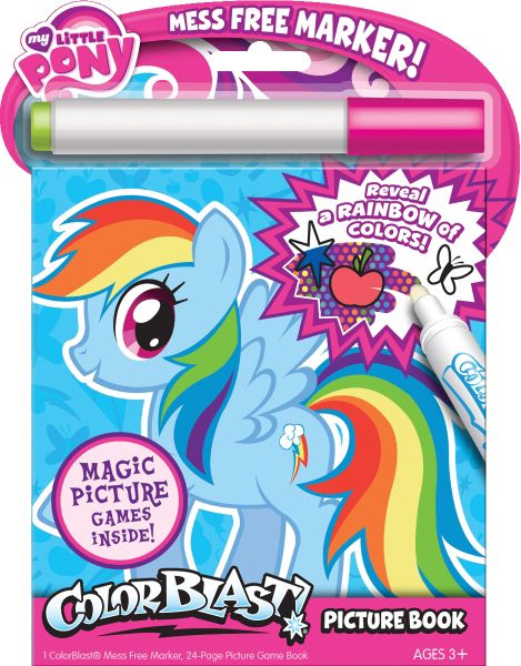 Rainbow Dash Colouring Book