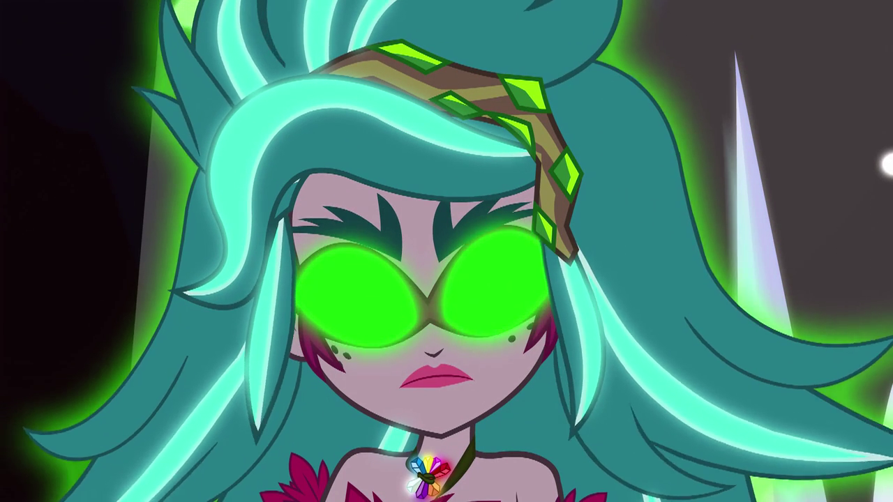 Image - Gloriosa Daisy with glowing green eyes EG4.png | My Little Pony ...