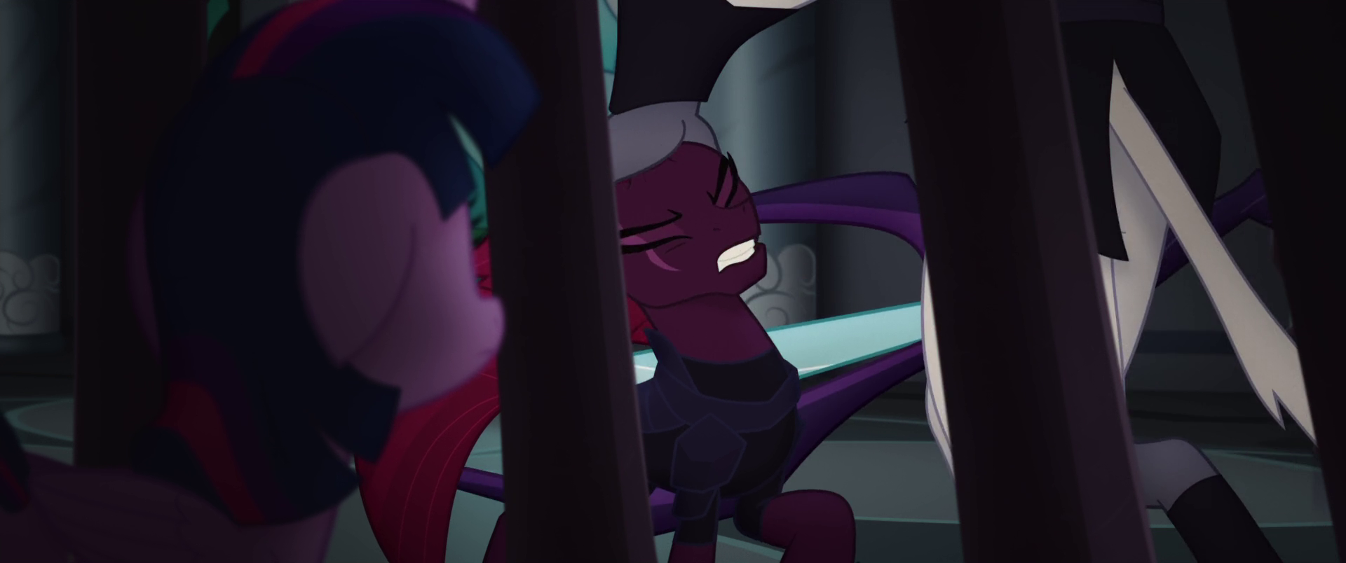 Image - Storm King ruffling Tempest Shadow's mane MLPTM ...