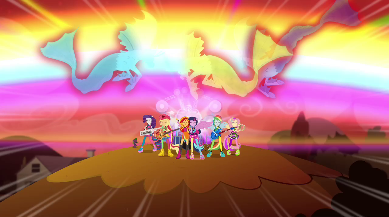 Imagen - Las Rainbooms lanzan una onda de choque EG2.png 