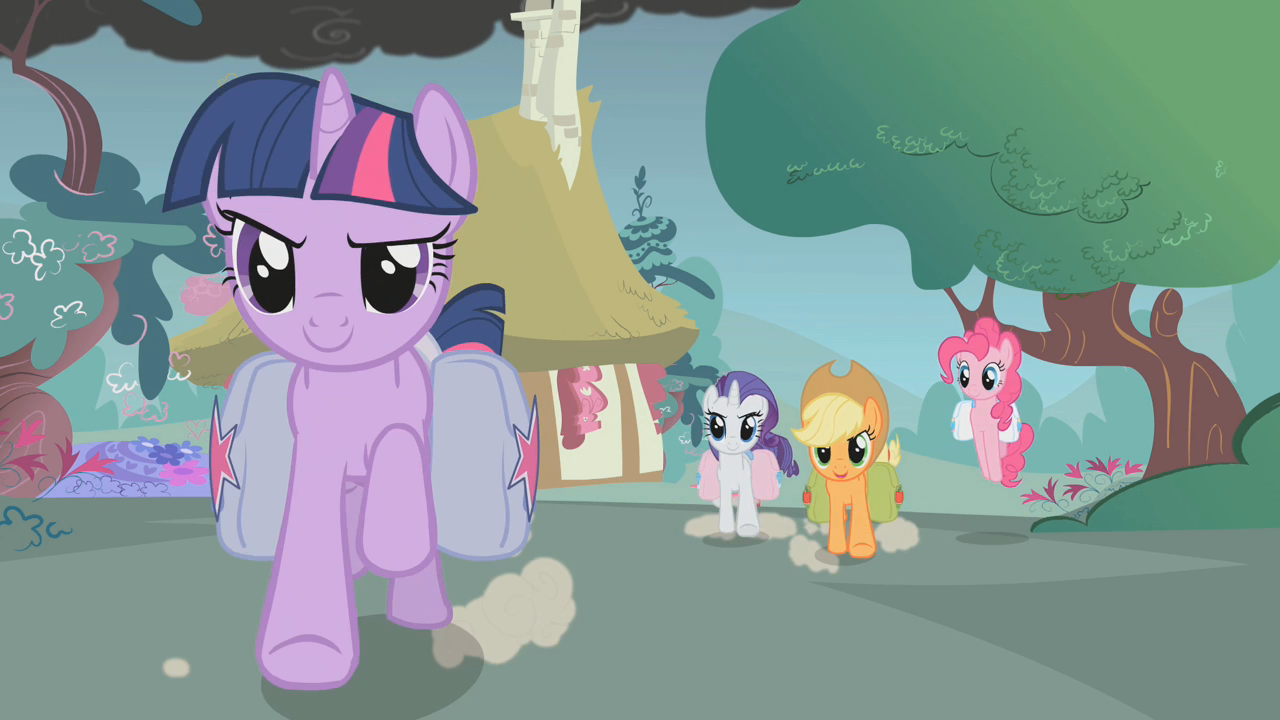 Image - Twilight and others set off S01E07.png | My Little Pony ...