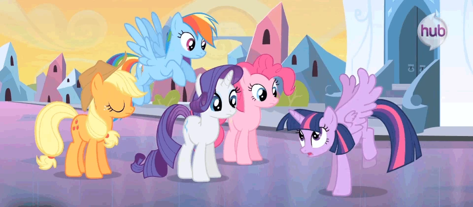 Image - Twilight Sparkle Flying Hot Minute.gif | My Little Pony